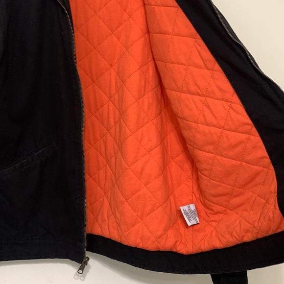 HUF JD Work Jacket Black - Picture 4 of 7